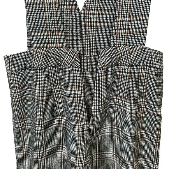 Very J Gray Plaid Jumpsuit - Picture 8 of 11